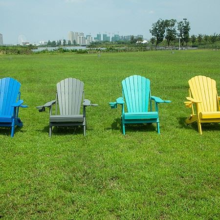 100% Recycled Plastic Outdoor Adirondack Chair
