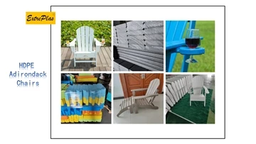 Sedia Adirondack in HDPE